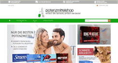 Desktop Screenshot of potenzmittelshop.com